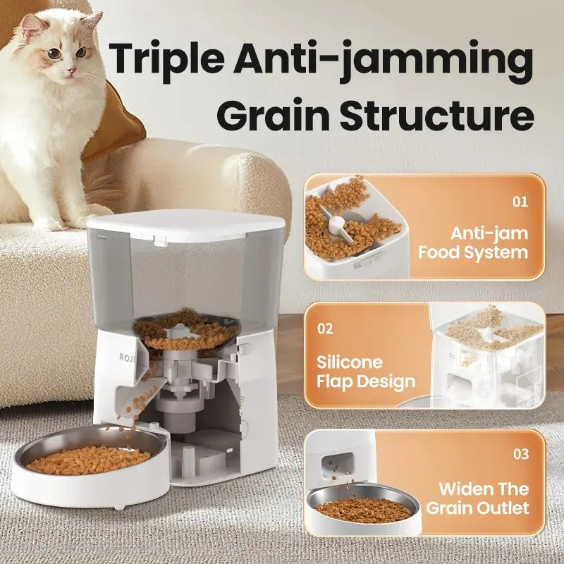 ROJECO 2L Automatic Cat Feeder